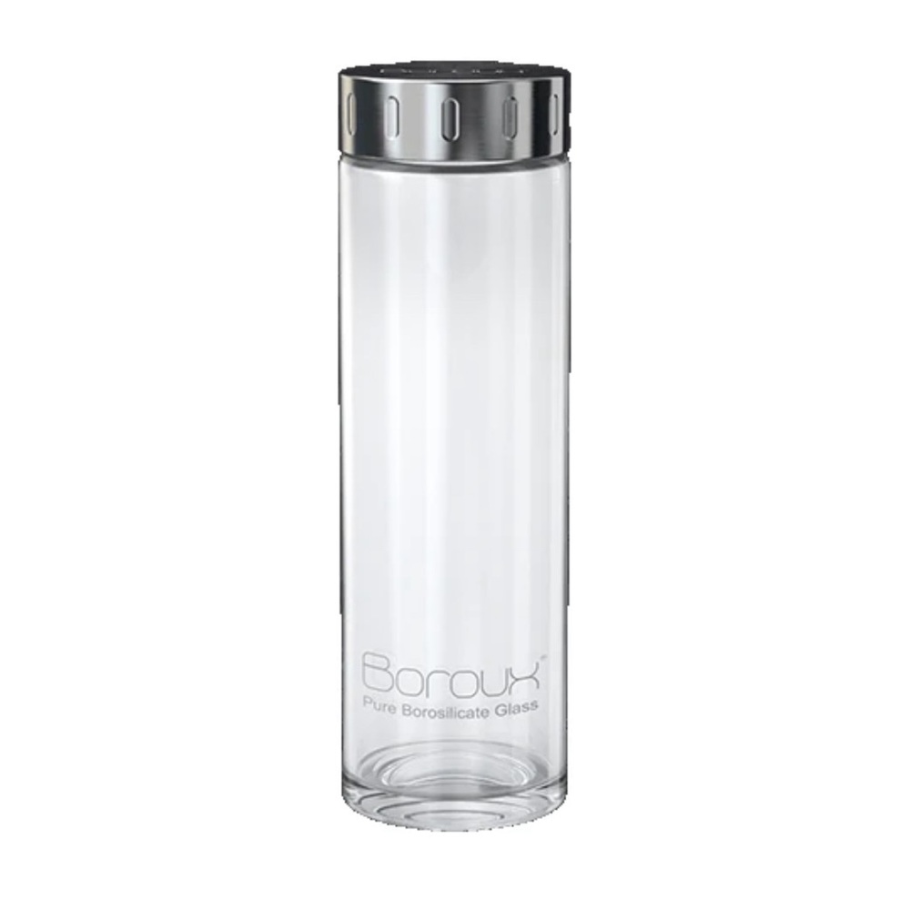 Boroux 6 - 18 oz Soda Lime Glass Bottles Reusable BPA BES Chemical Free NEW